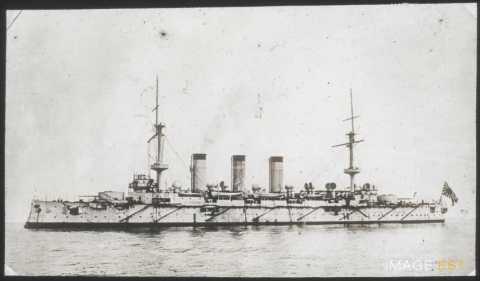Croiseur cuirassé le Yakumo (Port-Arthur)